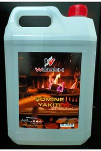 5 Litre Masaüstü Şömine Yakıtı %99 Bioethanol Özel Bidonda Kokusuz Dumansız Sarı Alev ürün fotoğrafı