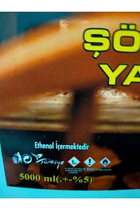 5 Litre Masaüstü Şömine Yakıtı %99 Bioethanol Özel Bidonda Kokusuz Dumansız Sarı Alev ürün fotoğrafı