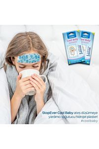 Cool Baby Ateş Düşürmeye Yardımcı Soğutucu Hidrojel Plaster - 2 Adet ürün fotoğrafı