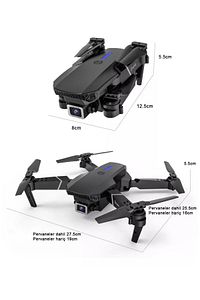 A55 V2 Katlanabilir 480p Kameralı Drone Modeli (TAŞIMA ÇANTALI) ürün fotoğrafı