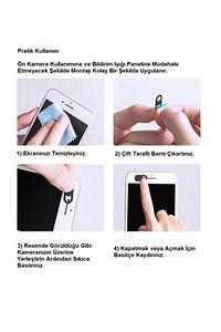 Laptop Notebook Kamera Kapatıcı Ve Telefon Kamera Kapatıcı X 3'lü Set ürün fotoğrafı
