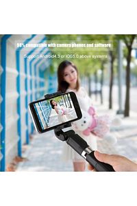 L01 Selfie Çubuğu Tripod Bluetooth Destekli Stick Kablosuz Uzaktan Kumandalı ürün fotoğrafı