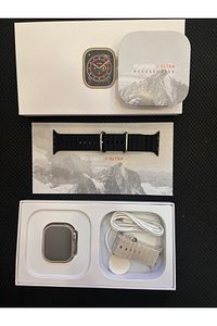 Watch 8 Ultra 49 mm Akıllı Saat Siyah H11 ürün fotoğrafı