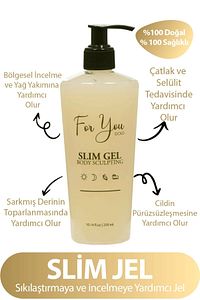 Slim Jel Inceltici -sıkılaştırıcı-yağ Yakıcı–bölgesel Incelme-çatlak Karşıtı Ve Selülit Kremi (SET) ürün fotoğrafı