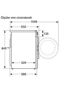 WGA142X1TR 9 kg 1200 Devir Çamaşır Makinesi ürün fotoğrafı