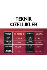 Kulak Içi Mikrofonlu Mobil Pubg Kulaklığı 3,5 Mm Aux Standart Giriş ürün fotoğrafı