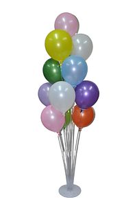 Balon Süsleme Standı Parti Süsleme Aparatı 13 Çubuklu 140 cm ürün fotoğrafı