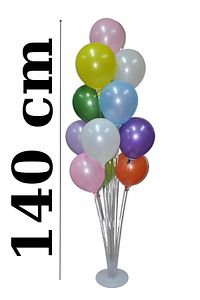Balon Süsleme Standı Parti Süsleme Aparatı 13 Çubuklu 140 cm ürün fotoğrafı