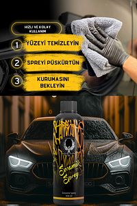 Oto Araç Nano Seramik Kaplama Ve Boya Koruma Hızlı Seramik Sprey Coat Seramik Sprey Oto Cila ürün fotoğrafı