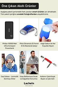 Orijinal Maxi Paket Tam Kapsamlı Hazır Deprem Çantası Afet Için Ilk Yardım Acil Durum Yaşam Seti ürün fotoğrafı