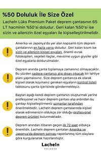 Orijinal Lüks Premium Solar Paket Tam Kapsamlı Hazır Deprem Çantası Ilk Yardım Acil Durum Yaşam Kiti ürün fotoğrafı