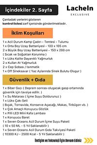 Orijinal Lüks Premium Solar Paket Tam Kapsamlı Hazır Deprem Çantası Ilk Yardım Acil Durum Yaşam Kiti ürün fotoğrafı