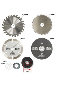 Matkap Disk Bağlama Aparatı Disk Montaj Matkap Adaptörü Matkap Vidası Daire Testere İçin ürün fotoğrafı
