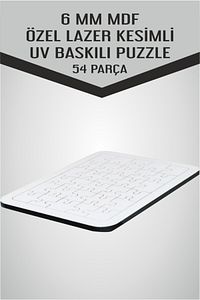 Uzay, Dinazor, Oyun, Hayvanlar 54 Parça Ahşap Puzzle Yapboz 5'li Set ürün fotoğrafı