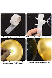 Uzay Temalı Doğum Günü Seti 2 Yaş; 4 Adet Folyo, 50 Lateks Balon, Banner, Balon Zinciri, Balon Bandı ürün fotoğrafı