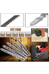 T144d Pvc Ahşap Kesme Dekopaj Testere Ucu 5 Parça Sunta Mdf Kesim Dekupaj Testere Uç Seti ürün fotoğrafı