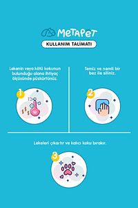 Beyaz Sabun Kokulu Kedi Idrar Ve Çişi Giderici, Tuvalet Lekelerini Çıkarıcı Sprey, 500 ml ürün fotoğrafı