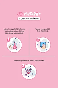 Bebek Pudrası Kokulu Köpek Idrar Ve Çişi Giderici, Tuvalet Lekelerini Çıkarıcı Sprey, 500 ml ürün fotoğrafı