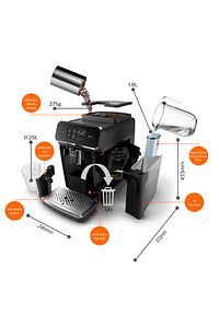 Lattego Ep2231/40 Tam Otomatik Espresso Makinesi 4254SERI ürün fotoğrafı