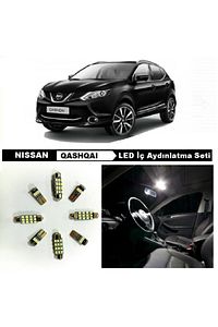 Nıssan Qashqaı J11 Led Iç Aydınlatma Ampul Seti Beyaz 6 Adet ürün fotoğrafı