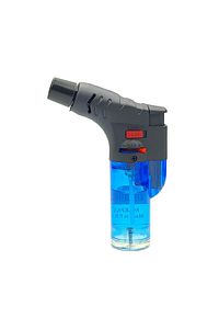 Turbo Pürmüz Alev Gaz Ayarlı Kilit Düğmeli Profesyonel Gazlı Doldurulabilir Piknik Kamp Torch Çakmak ürün fotoğrafı