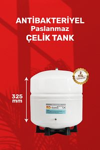 12 Litre Metal Anti-bakteriyel 3.2 Galon Su Arıtma Cihazı Tankı - 0095 ürün fotoğrafı