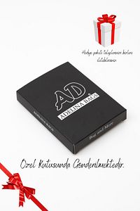 Adelina Unisex Siyah Deri Mekanizmalı Otomatik Kızaklı Kartlık Cüzdan (7CMX10CM) ürün fotoğrafı