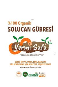 Organik Solucan Gübresi 20 Kg Tarım Bakanlığı Onaylı Tüm Bitkileriniz Için Güçlü Ve Etkili... ürün fotoğrafı
