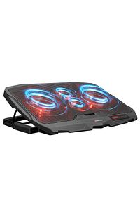 Ad-rc4 Işıklı Gaming Laptop Soğutucu 2x125mm 2x70mm 15-17 Notebook Soğutucu Stand ürün fotoğrafı