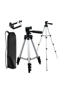 Ayarlanabilir Kademeli 102cm Profesyonel Metal Ayaklı Tripod 3110 ürün fotoğrafı