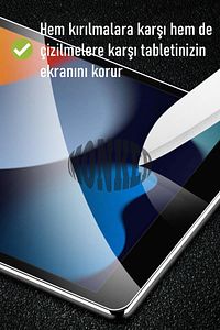 Ipad A16 11 Inç 2025 / Ipad 10. Nesil 10.9 Inç 2022 Uyumlu Temperli Ekran Koruyucu Kırılmaz Cam ürün fotoğrafı
