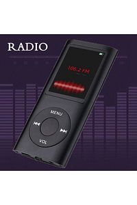 Digital Renkli Ekranlı Mp3-mp4 Çalar Hafıza Kartı Girişli Metal Siyah 
MP4be ürün fotoğrafı