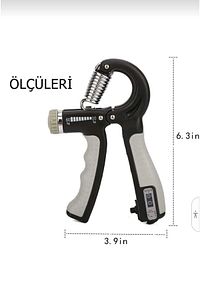Ayarlı (SAYAÇLI) El Yayı 5-60 Kg Ayarlanabilir Bilek Kas Güçlendirme Aleti ürün fotoğrafı