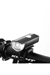 Su Geçirmez Usb Şarj Led Bisiklet Scooter Ön Far Arka Işık Lambası Işık Seti Bisiklet Far ürün fotoğrafı