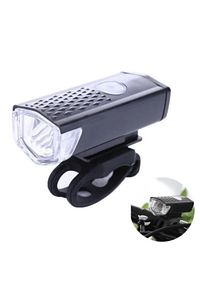Su Geçirmez Usb Şarj Led Bisiklet Scooter Ön Far Arka Işık Lambası Işık Seti Bisiklet Far ürün fotoğrafı