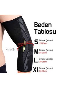 Fitness Tenis Basketbol Ortopedik Spor Outdoor Antreman Örme Silikon Dirseklik (1 ADET) ürün fotoğrafı
