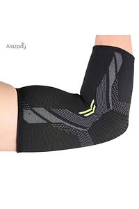 Fitness Tenis Basketbol Ortopedik Spor Outdoor Antreman Örme Silikon Dirseklik (1 ADET) ürün fotoğrafı
