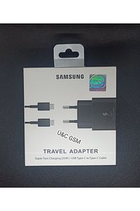 Galaxy A20 / A30 / A50 / A70 / M20 / M23 / M51 Type C 25w Orjinal Hızlı Şarj Aleti Cihazı ürün fotoğrafı