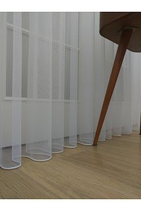 Grek Tül Perde - Petek Zemin, 300x260cm, 1/2 Seyrek Pile, Esse16444 ürün fotoğrafı