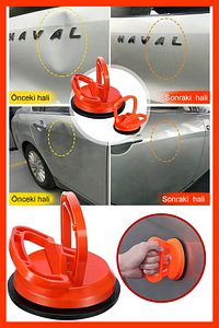 Büyük Boy 118mm Oto Kaporta Vakumlama Göçük Çekme Düzeltme Aparatı Boyasız Göçük Çektirme ürün fotoğrafı