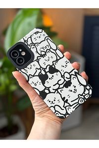 Iphone 11 Uyumlu Kaplama Tasarımlı Yumuşak Silikon Kamera Korumalı Kılıf ürün fotoğrafı