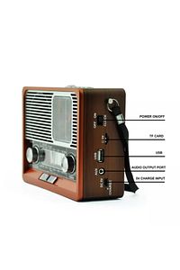 Bluetooth Speaker Kablosuz Hoparlör Led Işıklı Fm Radyolu Sd Kart Ve Usb Girişli Şarjlı Hoparlör ürün fotoğrafı