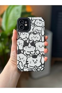 Iphone 11 Uyumlu Kaplama Tasarımlı Yumuşak Silikon Kamera Korumalı Kılıf ürün fotoğrafı