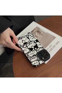 Iphone 14 Promax Kaplama Kediler Tasarımlı Kılıf ürün fotoğrafı