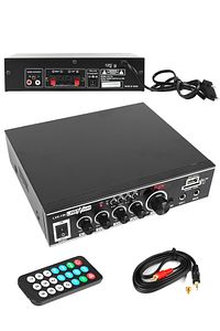 Lvx-150 Stereo Anfi Amfi 2x75 Watt Bluetooth Usb-sd 220v/12v ürün fotoğrafı