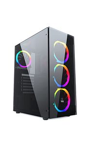 Ares Rainbow 4x120mm Fan Gaming Oyuncu Kasası ( Psu Yok) ürün fotoğrafı