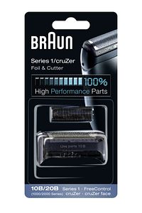 1 Serisi ve Cruzer Tıraş Makinesi Yedek Başlığı Folyo ve Kesici Bıçak 10B/20B 4210201072614 ürün fotoğrafı