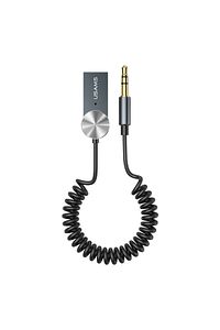 Usams Bluetooth 5.0 Receiver Usb Aux Wireless Araç Kiti Telefon Konuşma Müzik Dinleme Ba01 ürün fotoğrafı