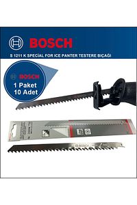 - Tilki Kuyruğu Bıçağı S 1211 K - Buz Ve Kemik Kesme 2608652900 10'lu Paket ürün fotoğrafı