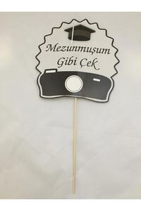 Mezuniyet Konuşma Balonu Yazıları Konuşma Çubukları Mezun Olma Yazıları ürün fotoğrafı